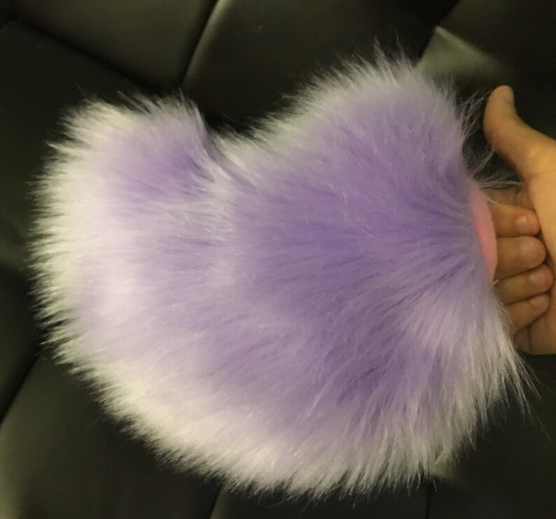 Fluffy Solid Fursuit Nub Tails