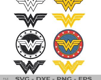 Download Wonder woman svg | Etsy