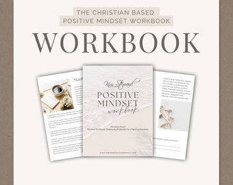 Christlich basiertes Positive Mindset Workbook von Kim Steward.