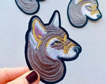 patch WOLF dog Embroidery Patch Patch Patch Sew Iron On Patch Patch Patch Patch DIY Embroidery Clothing Embroidered Application Badge