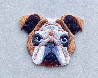 Parche PERRO DE ALTA CALIDAD Bulldog|Border Collie|Pitbull|pug|Golden Retriever|Doberman|Terrier|Dalmatian|Chihuahua Patch Sew it Iron On