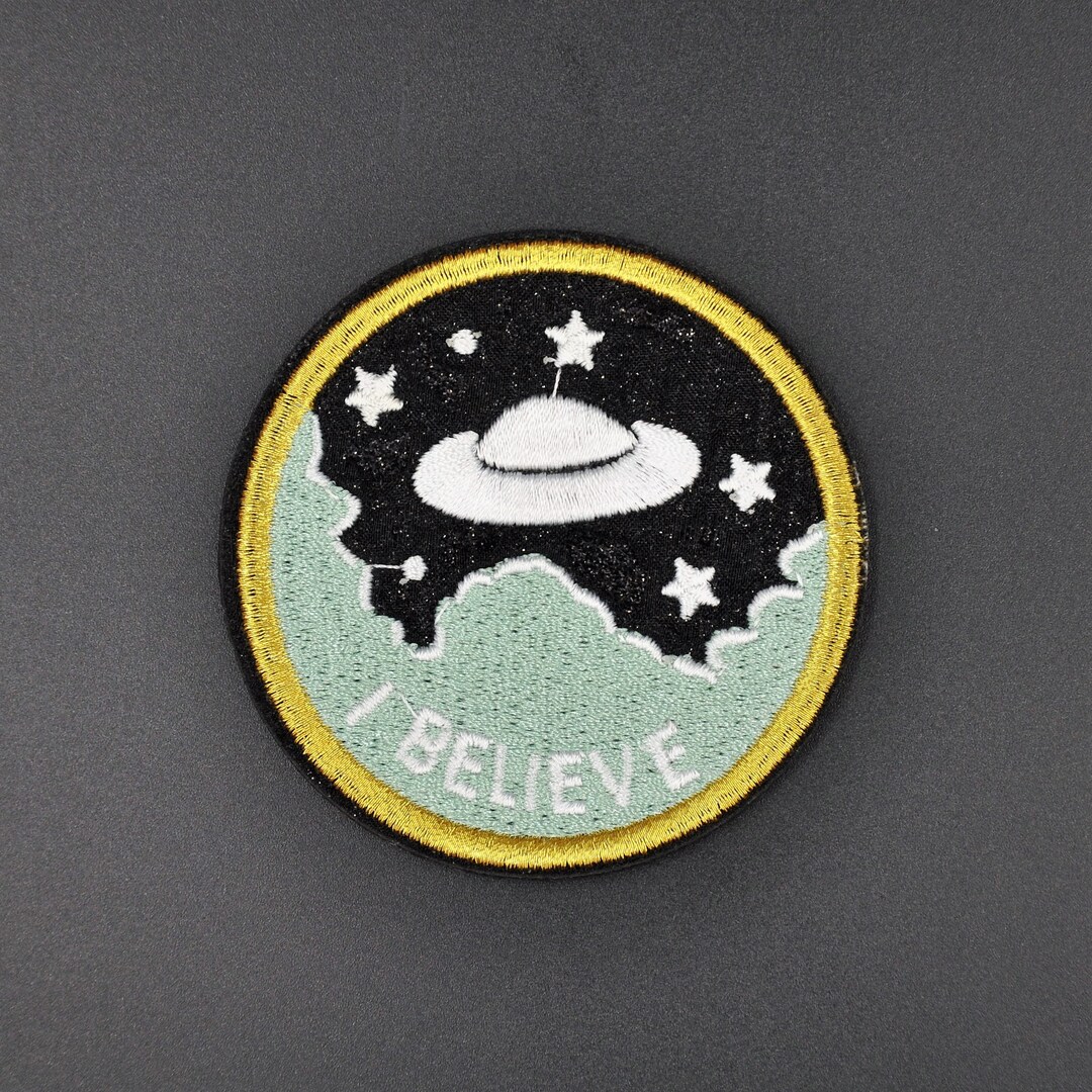 Patch UFO Galaxy Planet Alien Embroidery 1a-quality Temple Image Patch ...
