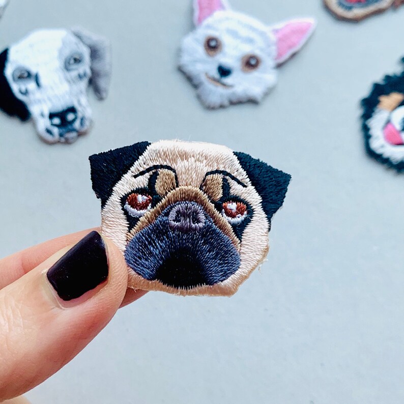 Terrier patch HIGH QUALITY DOG Bulldog Dalmatian Border Collie Golden Retriever Pit bull|pug Chihuahua Patch Sew it Iron On Dobermann