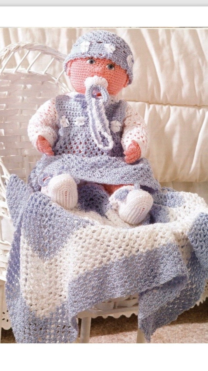 Crochet Baby Doll Pattern Etsy