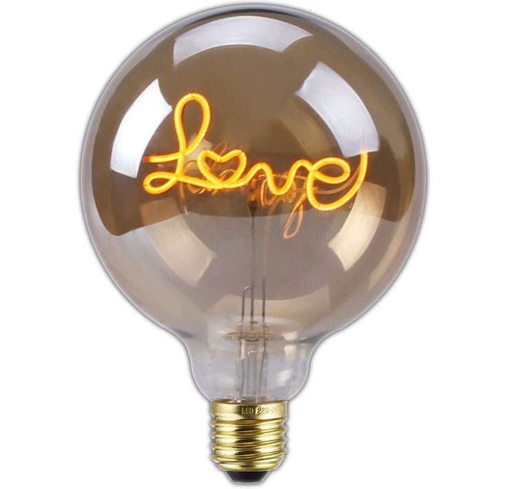 Ampoule Led Décoration E27, Vintage Love