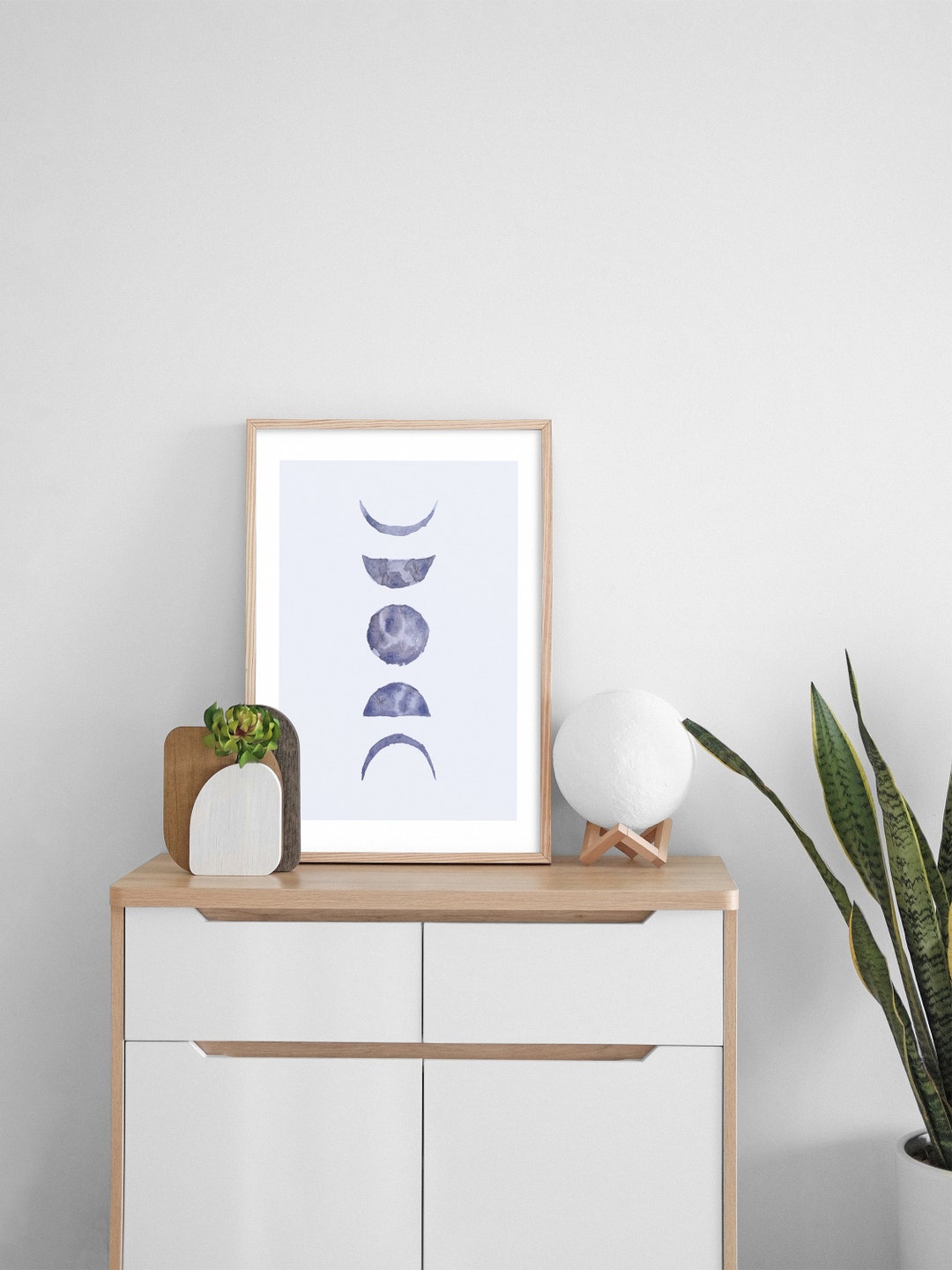 Phases of the Moon Star Sign Zodiac Astrology Horoscope Etsy