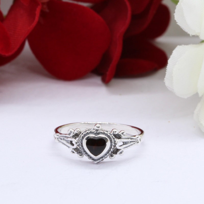Black Heart Ring