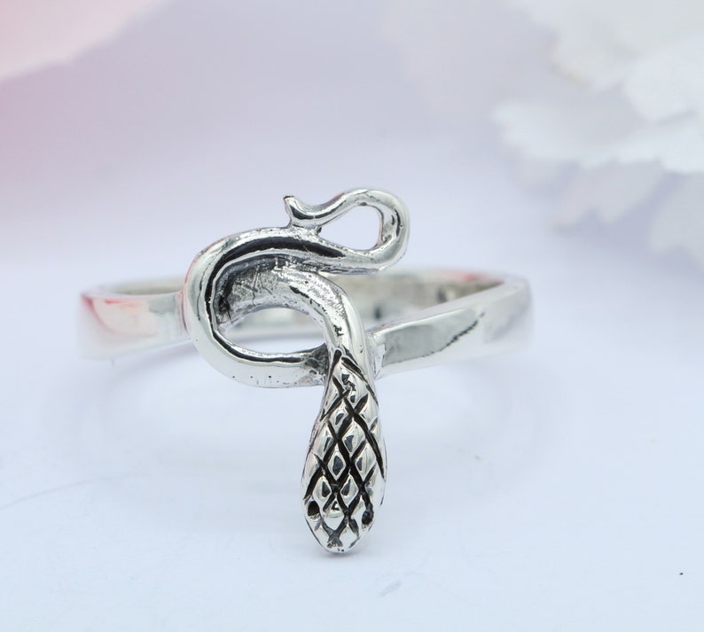 14mm Sterling Silver Snake Ring 14mm Sterling Silver Snake Ring