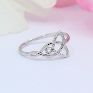 10mm Celtic Band Ring 925 Sterling Silver Thumb Ring Celtic Ring Celtic Jewelry Gift