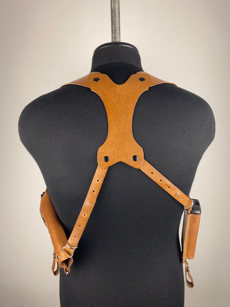 Custom Gun Holsters Leather Gun Harness Shoulder Gun Etsy