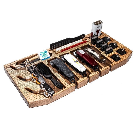 Barber Tool Wood Box Hairdresser tool box Barber tool stand Etsy