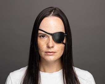 Leather Eye Patch | Eye Patch | Man Eye Patch | Woman Eye Patch | Unisex Eye Patch | Slim Eye Patch |  Medical Eye Patch, augenklappe