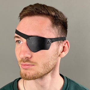 Leather Eye Patch | Eye Patch | Man Eye Patch | Woman Eye Patch | Unisex Eye Patch | Slim Eye Patch |  Medical Eye Patch, augenklappe