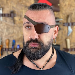 Leather Eye Patch | Eye Patch | Man Eye Patch | Woman Eye Patch | Unisex Eye Patch | Slim Eye Patch |  Medical Eye Patch, augenklappe