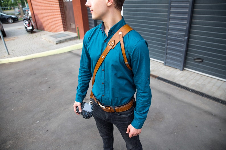 Leather Camera Strap Shoulder Camera Strap Camera Strap Etsy