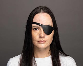 Leather Eye Patch | Eye Patch | Man Eye Patch | Woman Eye Patch | Unisex Eye Patch | Slim Eye Patch |  Medical Eye Patch, augenklappe