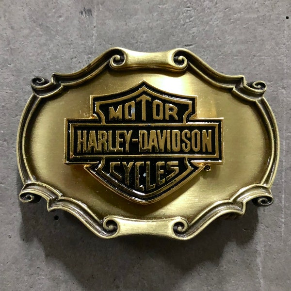 Harley Davidson Belt Buckle Etsy