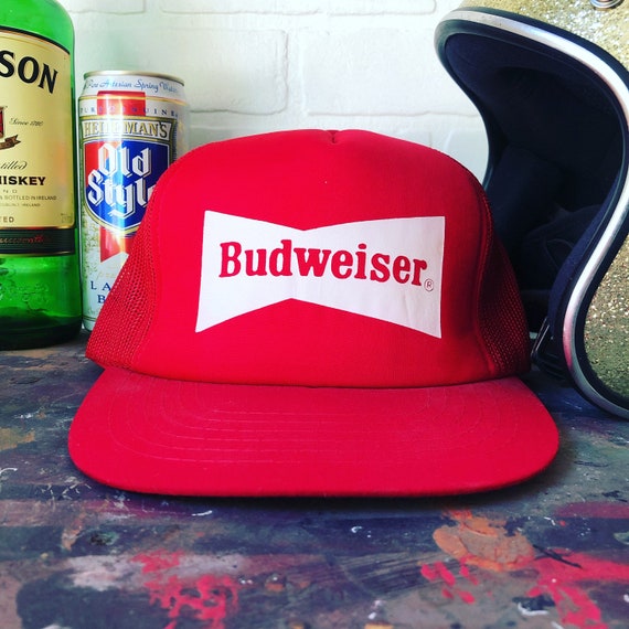 Vintage 1980’s Budweiser Trucker Hat - image 1