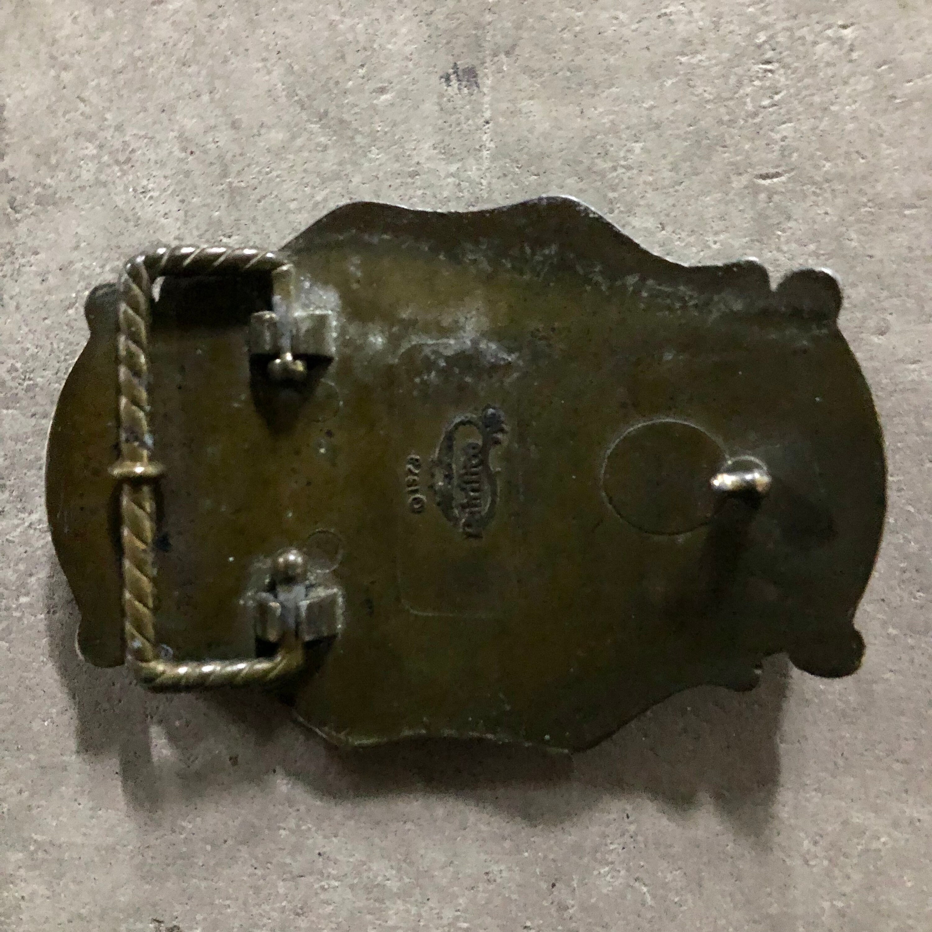 Vintage 1978 Harley Davidson Belt Buckle Etsy