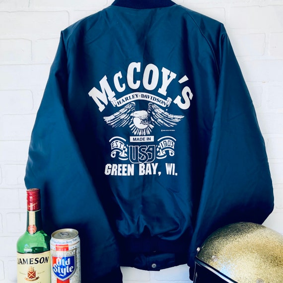 Vintage 1980’s Harley Davidson Bomber Jacket