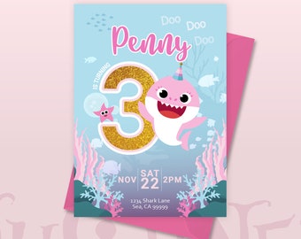 Chic Simplistic Baby Shark Birthday Invitation For A Girl Pink Turning 1 2 3 Corjl Template Try Before You Buy First Birthday Second Third Templates Invitations Announcements Dekorasyonu Net Chic Simplistic Baby Shark Birthday Invitation For A Girl Pink Turning 1 2 3 Corjl Template Try Before You Buy First Birthday Second Third Templates Invitations Announcements Dekorasyonu Net