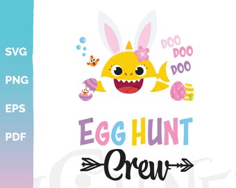 Download Easter Shark Svg Etsy