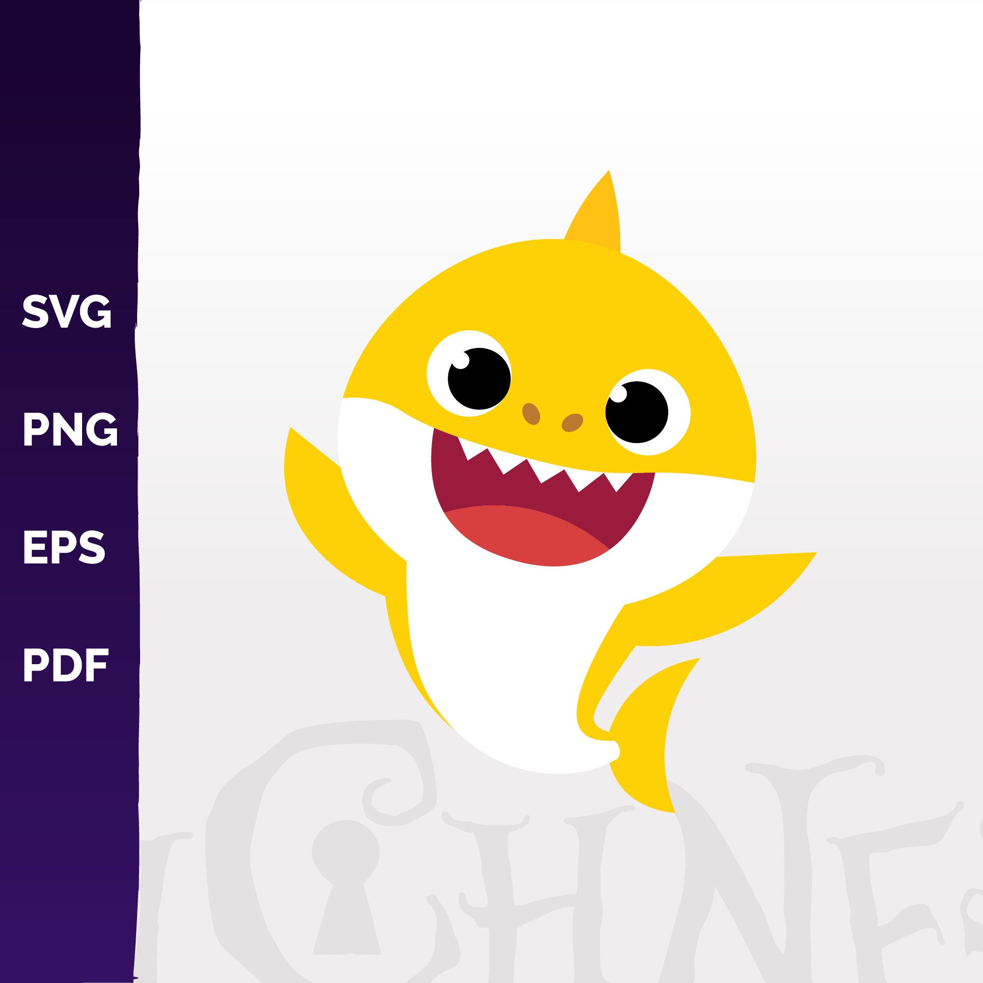 Free Free 121 Baby Shark Yellow Svg SVG PNG EPS DXF File
