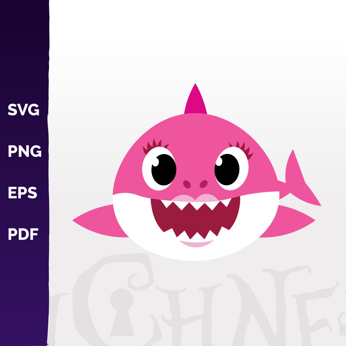 Free Free 277 Pink Baby Shark Birthday Svg SVG PNG EPS DXF File