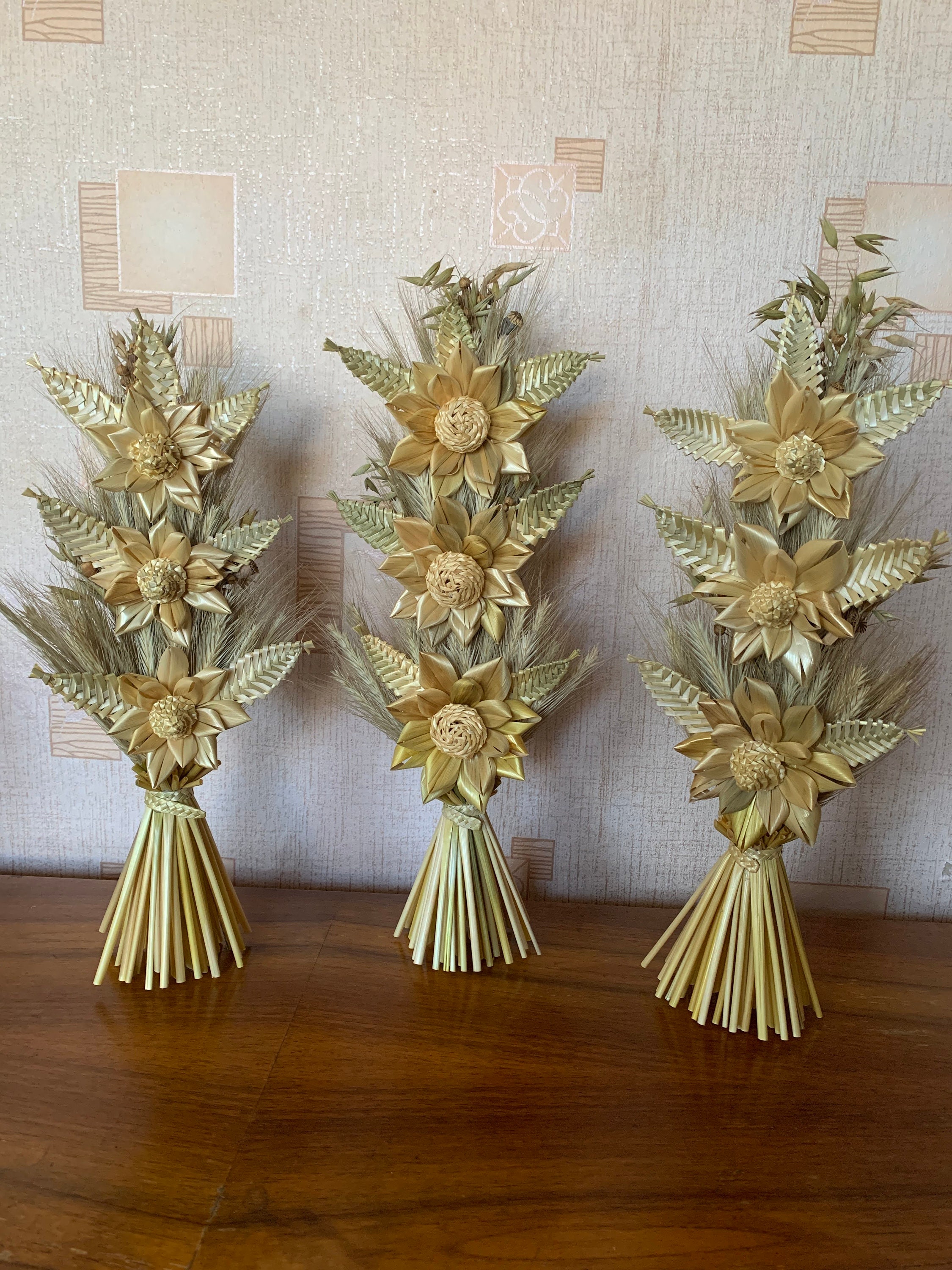 Ukrainian Traditional Christmas Decorations Didukh,hanging Straw