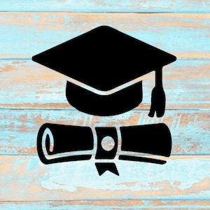 Abitur Mütze/Diplom SVG, Klasse 2021, Senior 2021, Digital Download, Cricut, Silhouette, svg/dxf/png