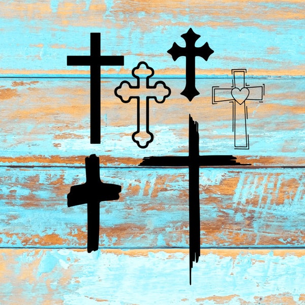 Cross SVG, Easter SVG, Religious SVG, Jesus, Digital Download