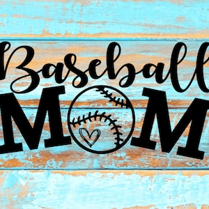 Baseball Mom SVG