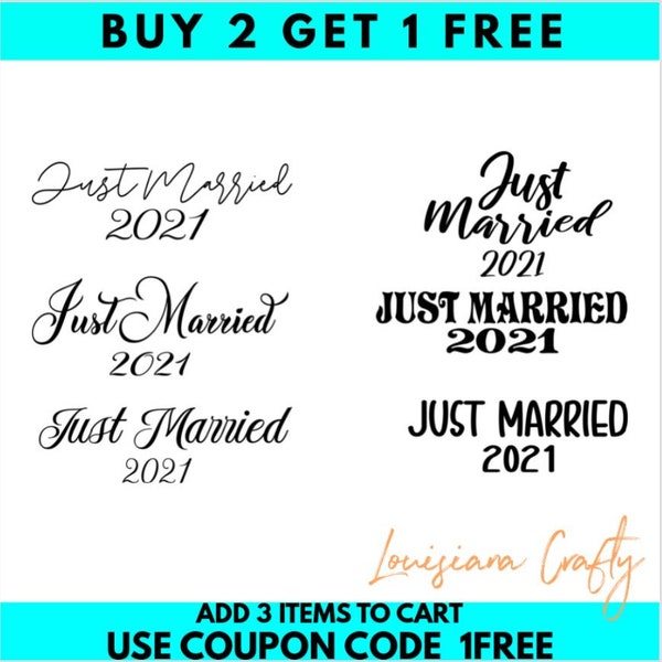 Just Married Bundle SVG, Bride svg, bachelorette svg, wedding svg, Bridal Party svg, Quotes shirt gift svg, png, dxf files for cricut