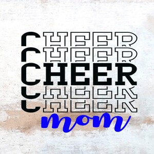 Cheer Mom SVG