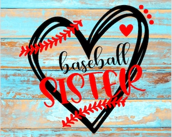 Hermana de béisbol svg/png/dxf