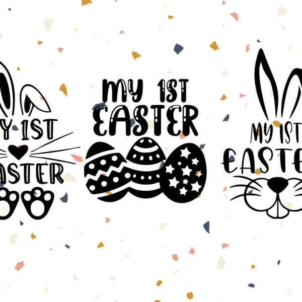 My 1st Easter SVG, My first Easter, SVG