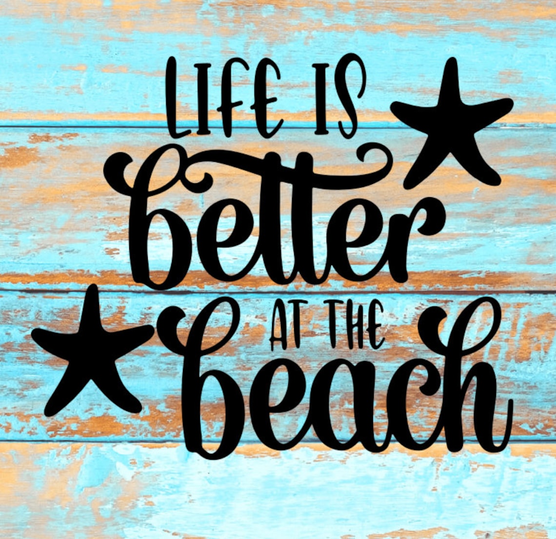 Life is Better at the Beach SVG Etsy