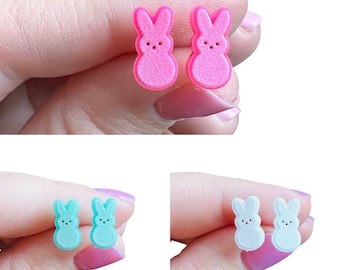 Easter Peep Stud Earrings for Girls| Peeps Earrings| Easter Basket Gifts for Girls| Mommy and Me Earrings