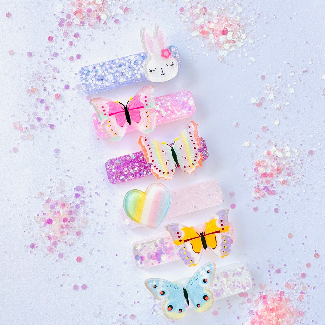Spring Hair Clips for Girlseaster Hair Clips Butterfly Hair Clips for
