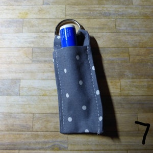 Chapstick Holder Keychain