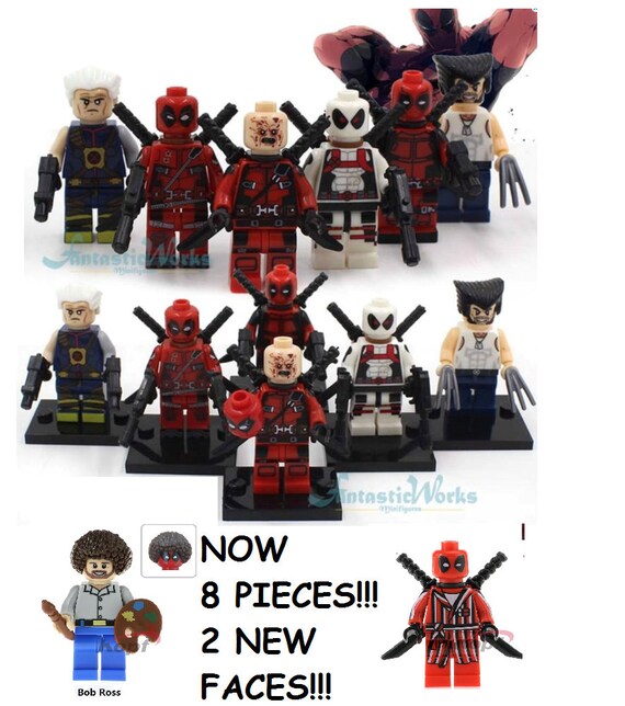 bob ross lego figure