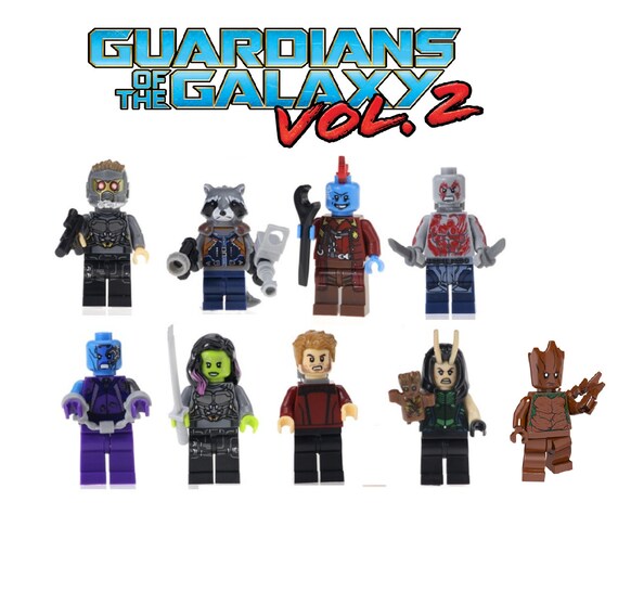 guardians of the galaxy minifigures