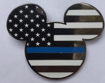thin blue line mickey mouse