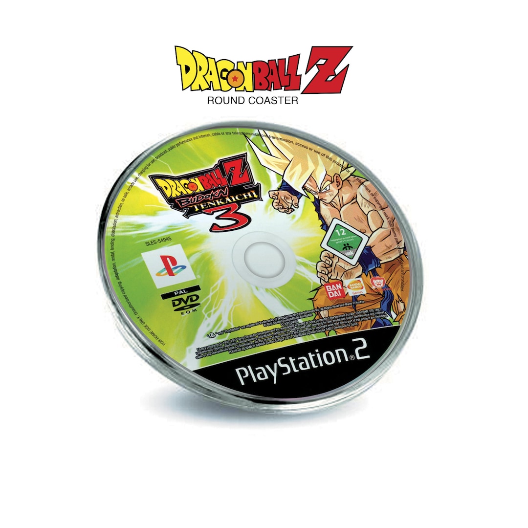 Dragon Ball Z Budokai Tenkaichi 3 PS2 Disc Style Plastic -  Sweden