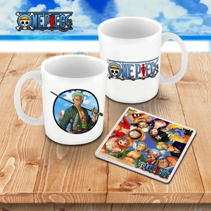 Mug / Teacup Pirate Alliance - Ruffie & Roe - Mug 「 ONE PIECE Special  Exhibition Hello, ONE PIECE 」, Goods / Accessories