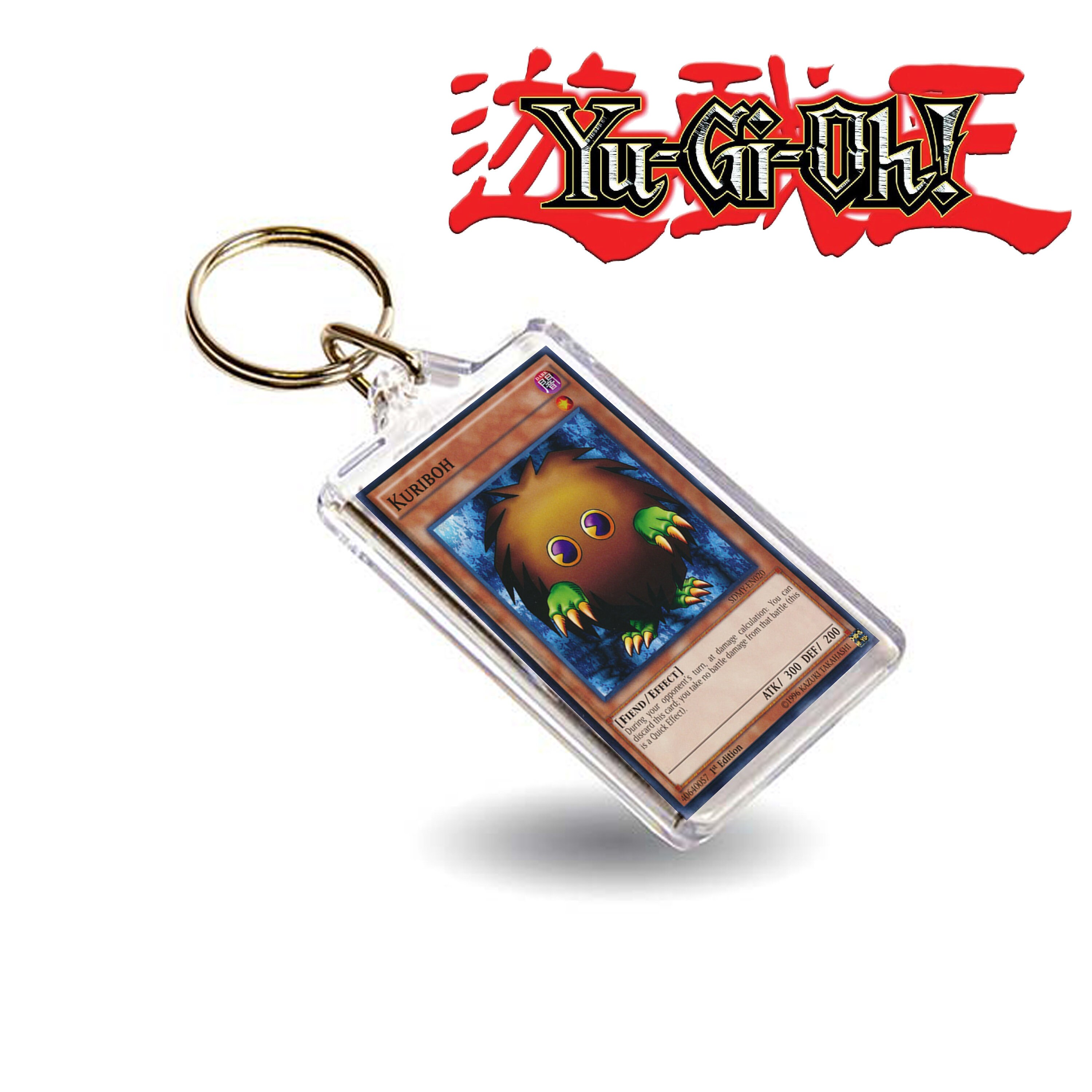 Yu Gi Oh Yugi's Kuriboh Card Inspired Keyring / Key Chain - Etsy