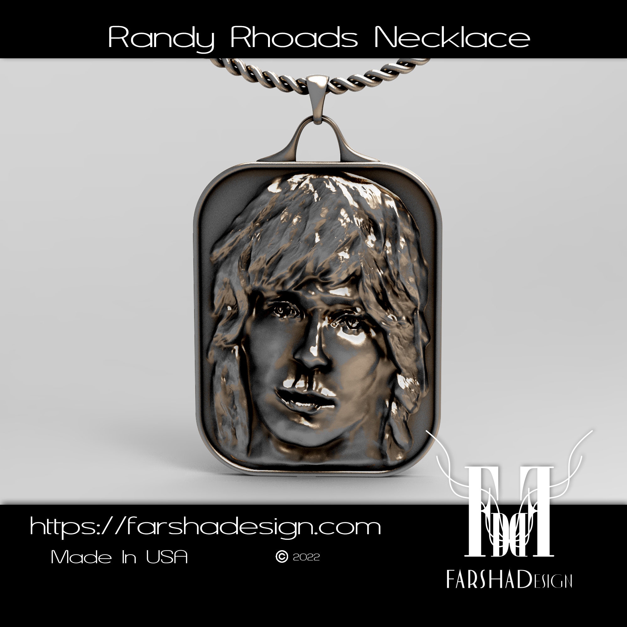 randy ネックレス Randy Rhoads Necklace - Etsy
