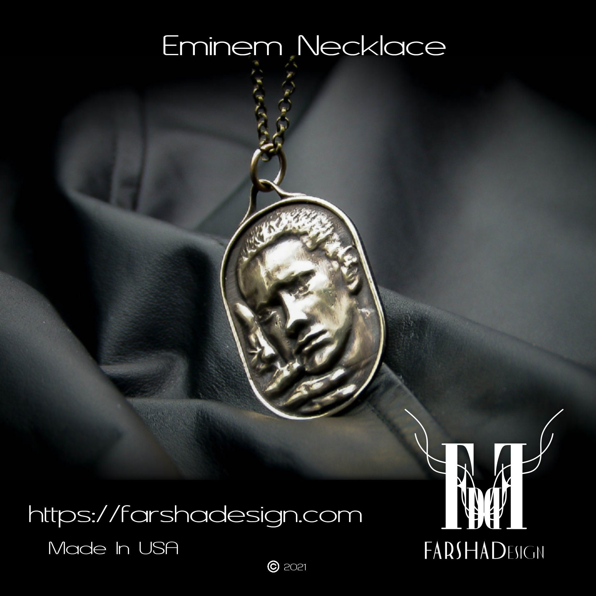 Eminem Pendant Etsy