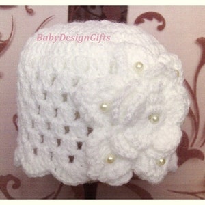 Baby Girl Hat Photo Prop Baby Crochet Baby Hat Baby Shower Gift Newborn Photo Prop Coming Home Baby Hat Hospital Baby Girl Hat Handmade