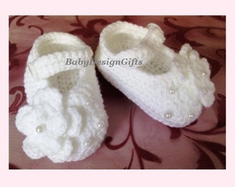 Chaussons bébé au crochet, chaussons bébé au crochet